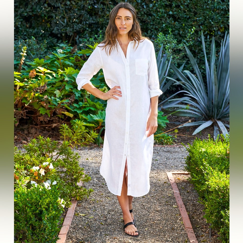 NWT Frank and Eileen Rory Linen Dress